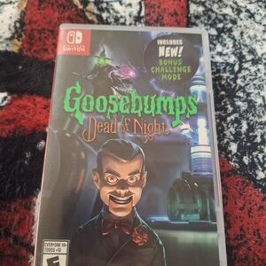 Goosebumps: Dead of Night for Nintendo Switch - Black and Red